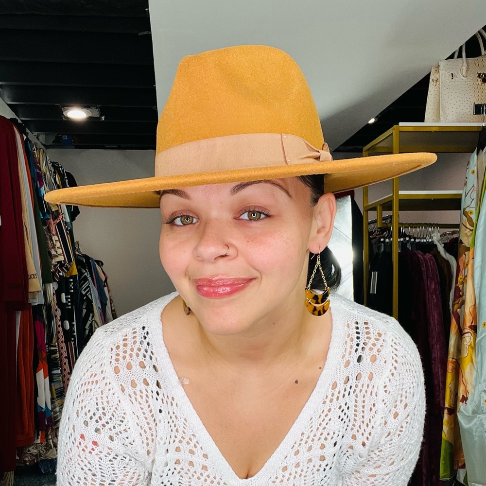 Chestnut Stunt Fedora - Picture 3 of 3